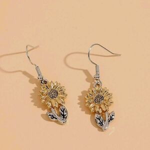 💖Sunflower Drop Earrings
